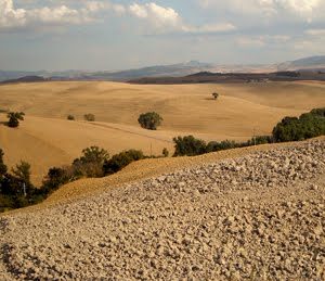 panorama crete senesi