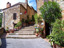 pienza vicoli