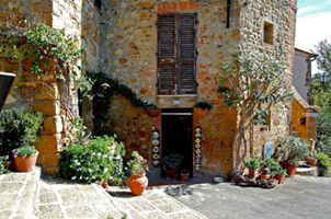 pienza vicolo