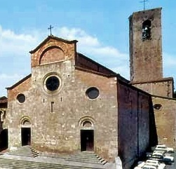 chiesa a san gimignano