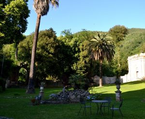 giardino della villa corliano