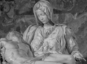 la pietà di michelangelo