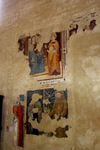 affresco san francesco pienza