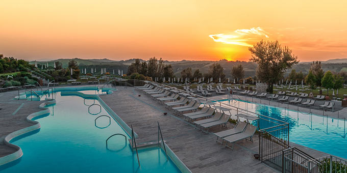 Rapolano Terme di San Giovanni relax in provincia di Siena