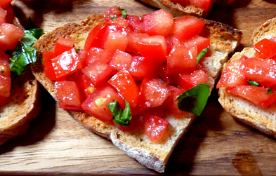 BRUSCHETTA AL POMODORO