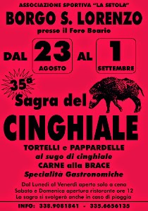 Sagra del cinghiale San Lornezo 2014