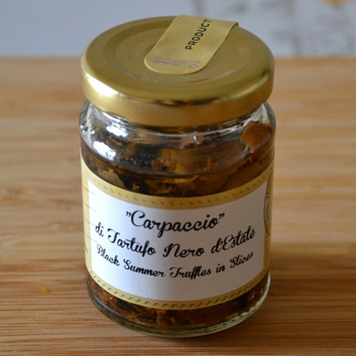 tartufo nero estivo a fette