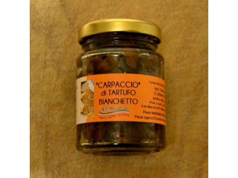 carpaccio tartufo bianchetto