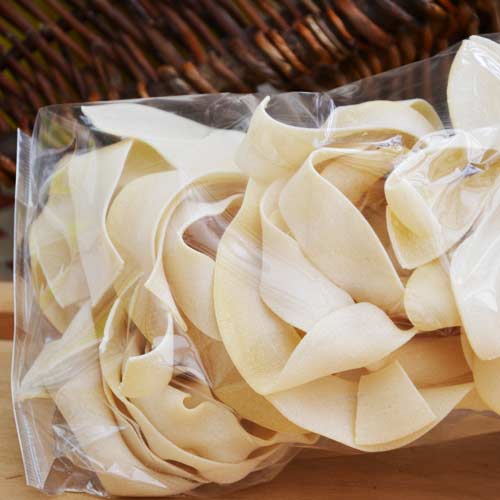 pappardelle di grano duro toscano fatte a mano