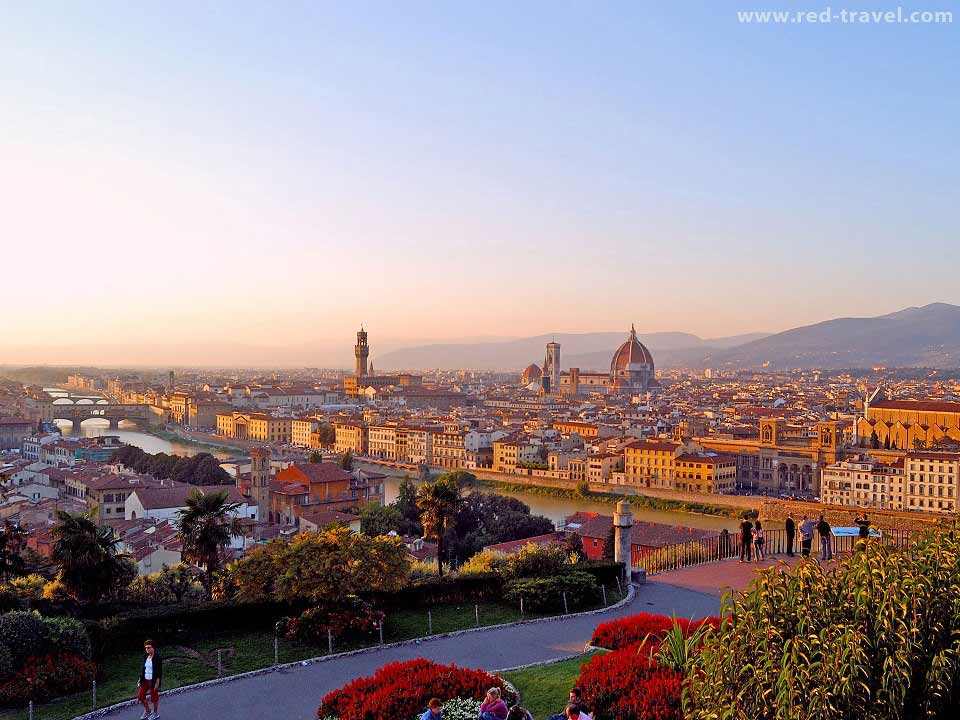 Firenze al tramonto