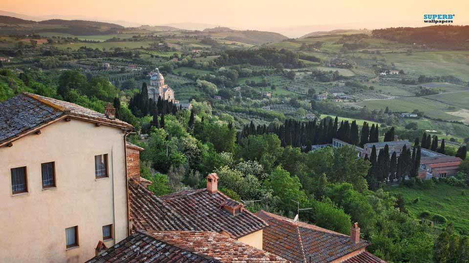 Montepulciano e le colline