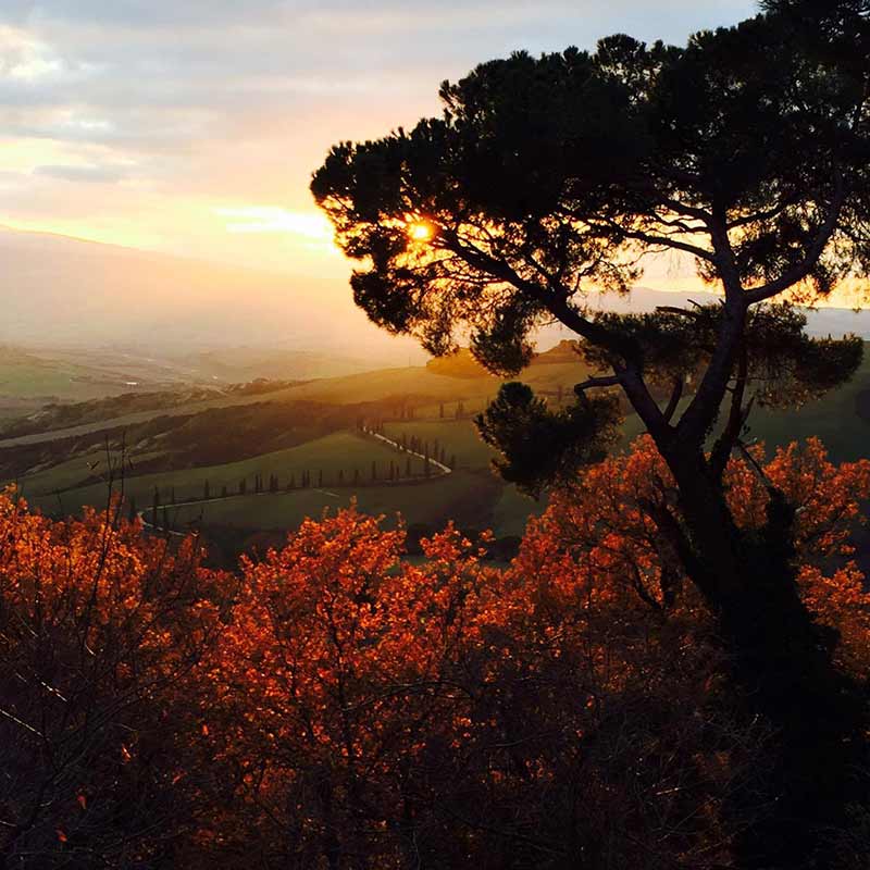 Tramonti Toscani di Antonio De Stefano