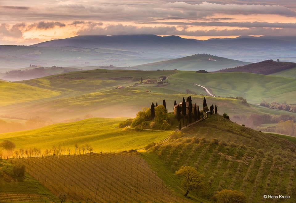 Val d'Orcia e i suoi colori