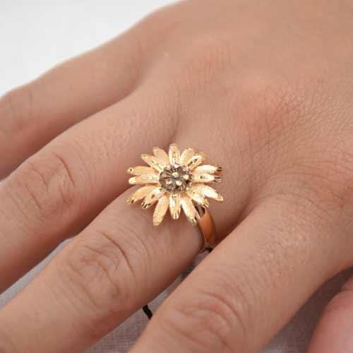 gioielli oro margherita anello