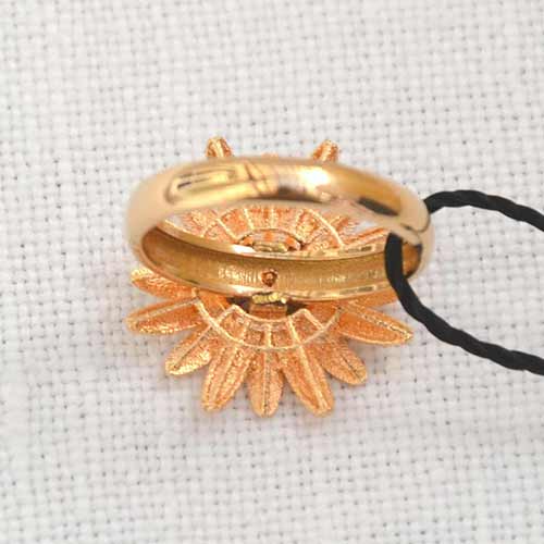 gioielli oro anelllo margherita04