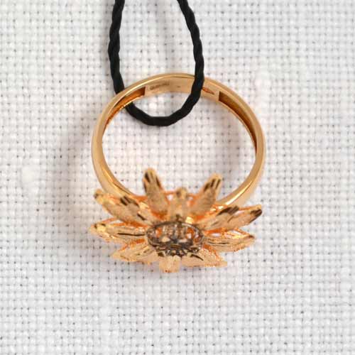 anelllo oro 18 kt margherita
