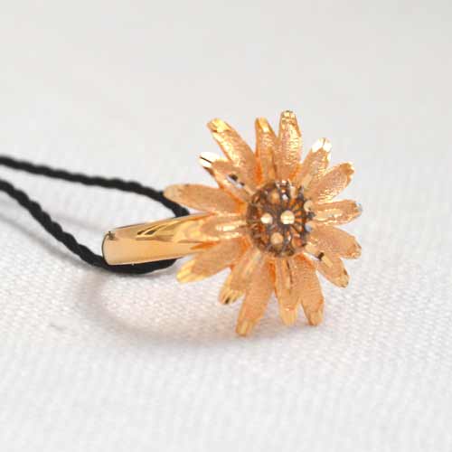 anelllo oro margherita