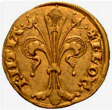 monete medievali fiorino d'oro