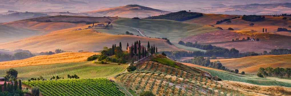 colori pittoreschi della Toscana
