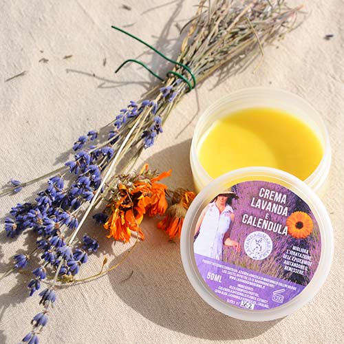 CREMA LAVANDA E CALENDULA