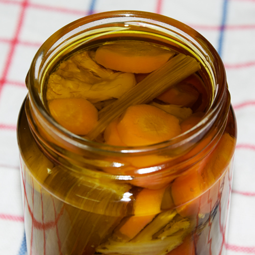 giardiniera verdure sottolio