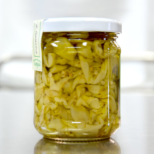 melanzane marinate non trattate