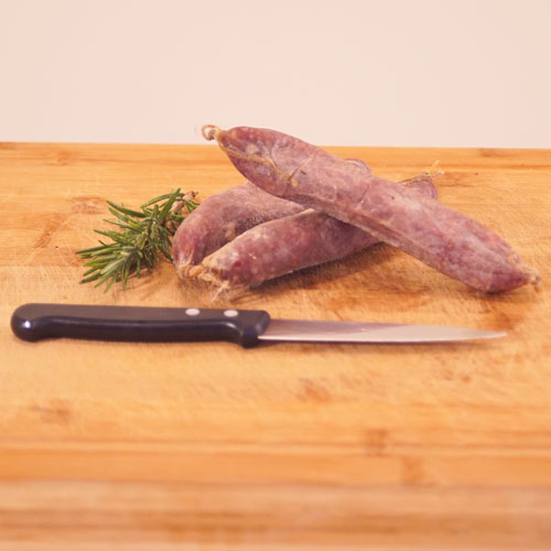 Salame di anatra allevata allo stato brado