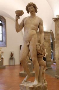 Una delle sculture esposte al Museo Nazionale del Bargello